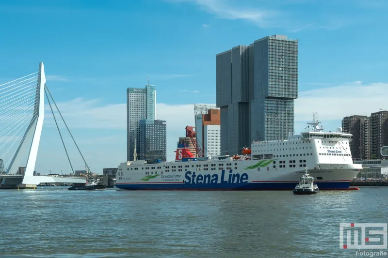 Straatje keren van de Stena Line tijdens de Wereldhavendagen 2025 in Rotterdam