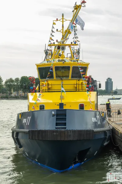 Patrouillevaartuig RPA 11 van het Havenbedrijf op de Wereldhavendagen in Rotterdam