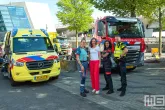 Wereldhavendagen-directeur Sabine Bruijnincx  op het Rijnmondplein in Rotterdam