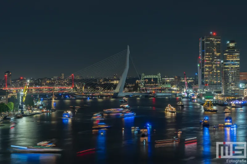 Het avondprogramma van de Wereldhavendagen 2025 biedt de mooiste vuurwerkervaring in Rotterdam