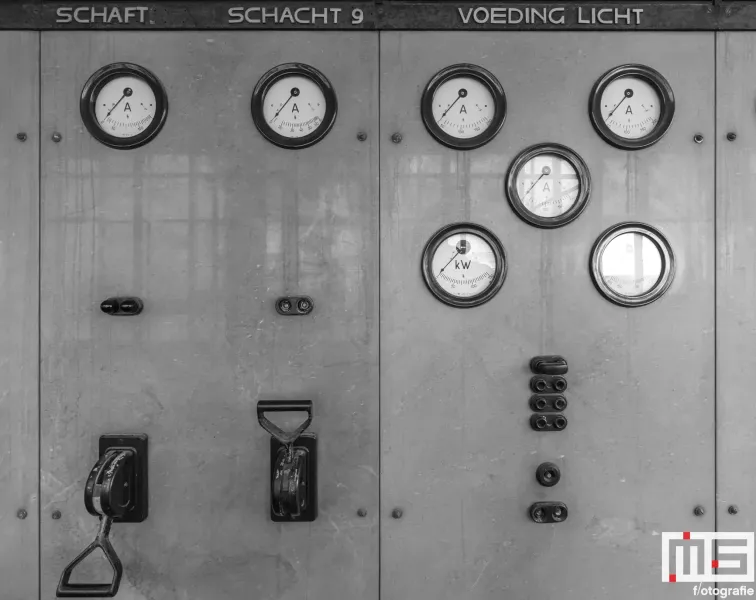 De meterkast van de Van Nellefabriek tijdens Open Monumentendag Rotterdam
