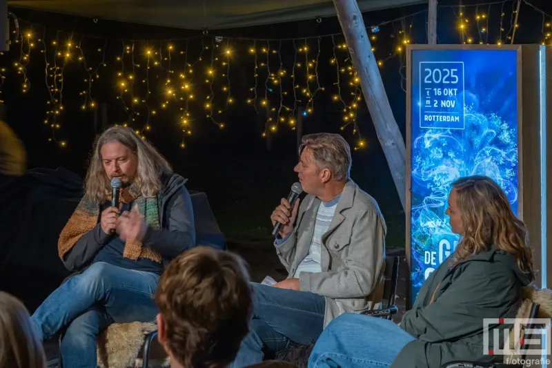 De opening van De Grote Schijn in het Kralingse Bos in Rotterdam