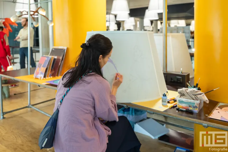 Maite Prince op de OBJECT Rotterdam 2026 in de Centrale Bibliotheek in Rotterdam