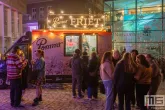 De frietkot van Pomms tijdens Museumnacht010 Rotterdam 2026 in Rotterdam