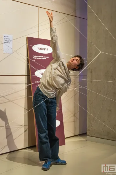 Charlotte Puebla Coenen tijdens Museumnacht010 2026 Rotterdam  in Rotterdam