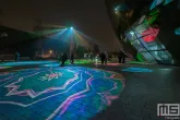 Lichtkunst van Pipilotti Rist tijdens Museumnacht010 Rotterdam 2026 in Rotterdam