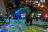 Lichtkunst van Pipilotti Rist tijdens Museumnacht010 Rotterdam 2026