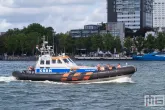 Een reddingboot van de KNRM tijdens de Wereldhavendagen 2026