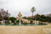 Het Parc de la Ciutadella in Barcelona
