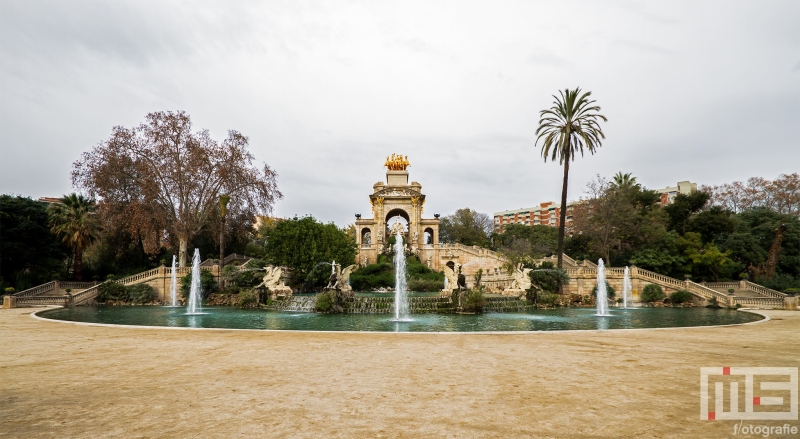 Het Parc de la Ciutadella in Barcelona