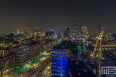 De skyline van Rotterdam by Night