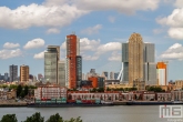 Te Koop | De skyline van Rotterdam gezien vanuit Rotterdam-Zuid