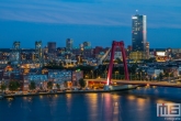 De Willemsbrug in Noordereiland in Rotterdam by Night