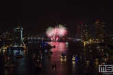 De vuurwerkshow tijdens de Wereldhavendagen in Rotterdam by Day
