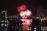 De vuurwerkshow tijdens de Wereldhavendagen in Rotterdam by Day