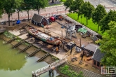 De scheepshelling Koningspoort in de Oude Haven in Rotterdam