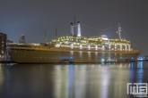 Te Koop | Het ss Rotterdam in Rotterdam by Night