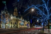 Te Koop | Het stadhuis op de Coolsingel in Rotterdam by Night