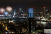 Te Koop | Het Nationale Vuurwerk in Rotterdam by Night