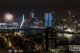 Te Koop | Het Nationale Vuurwerk in Rotterdam by Night