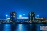 Te Koop | Het Feyenoord Stadion De Kuip in Rotterdam-Zuid tijdens een speelavond