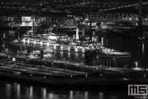 Het cruiseschip ss Rotterdam Katendrecht