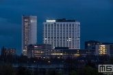 Het Erasmus MC in Rotterdam by Night