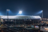 Te Koop | Het Feyenoord Stadion De Kuip in Rotterdam by Night tijdens een speelavond