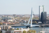Te Koop | De Erasmusbrug en Maastoren in Rotterdam by Day