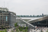 Het Groothandelsgebouw en de Trap voor Rotterdam Viert de Stad