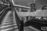 De lobby van het Hilton Hotel in Rotterdam Centrum
