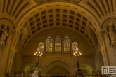 Het plafond van het Stadhuis in Rotterdam Centrum