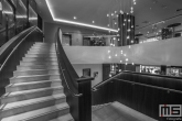 De lobby van het Hilton Hotel in Rotterdam Centrum