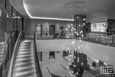 De lobby van het Hilton Hotel in Rotterdam Centrum