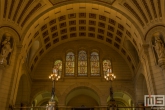 Het plafond van het Stadhuis in Rotterdam Centrum