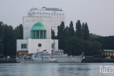 Het marineschipM863 tijdens de Wereldhavendagen in Rotterdam