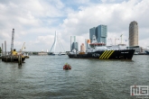 Het schip Polaris van Loodswezen tijdens de Wereldhavendagen in Rotterdam