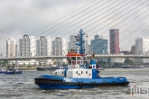 De sleepboot Fairplay 1 van Fairplay tijdens de Wereldhavendagen in Rotterdam