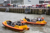 De reddingsboten van Loodswezen tijdens de Wereldhavendagen in Rotterdam