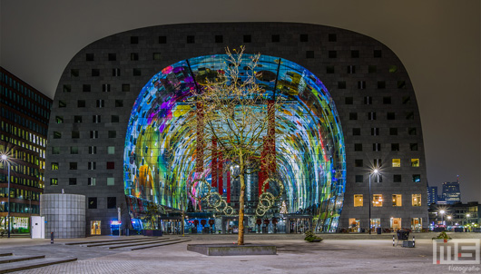 De Markthal in Rotterdam tijdens Kerstmis | Cover Small