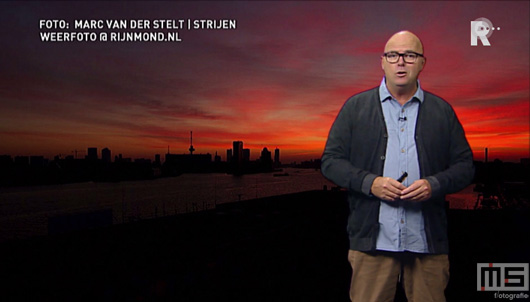 De zonsopkomst in Rotterdam van MS Fotografie bij Ed Aldus van RTV Rijnmond | Cover Small