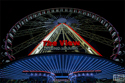 Reuzenrad The View in Rotterdam by Night | Cover Small