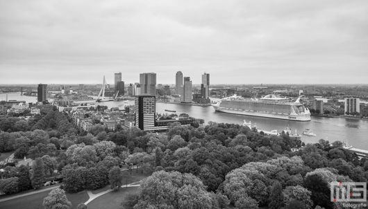 Het cruiseschip Harmony of the Seas aan de Cruise Terminal in Rotterdam | Cover Small