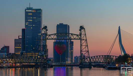 De Hef (Koningshavenbrug) in Rotterdam vanuit de 10 mooiste plekken | Cover Small