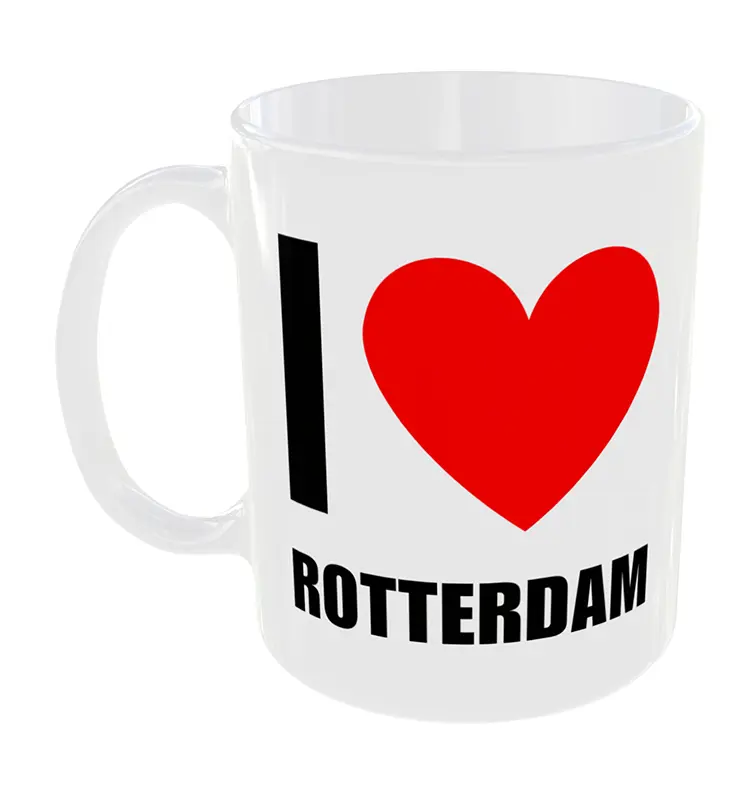 I Love Rotterdam Mok Links Shop | MS Fotografie