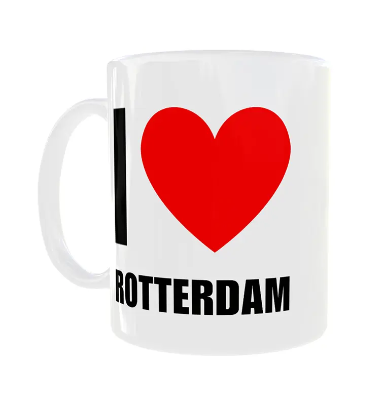 I Love Rotterdam Mok Links Shop | MS Fotografie