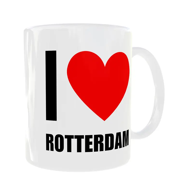 I Love Rotterdam Mok Rechts Shop | MS Fotografie